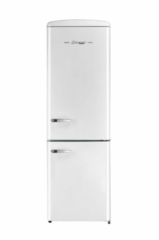 Classic Retro 23.6 in 11.7 cu. ft. Frost Free Retro Bottom Freezer Refrigerator UGP330LWAC