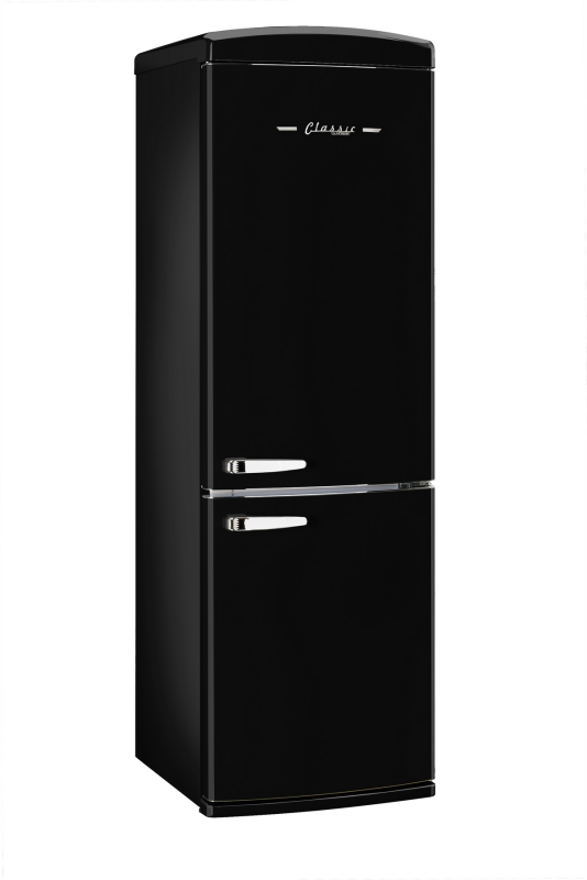 Classic Retro 23.6 in 11.7 cu. ft. Frost Free Retro Bottom Freezer Refrigerator UGP340LBAC