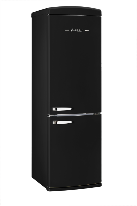 Classic Retro 23.8 in 11.7 cu. ft. Frost Free Retro Bottom Freezer Refrigerator UGP340LMBAC