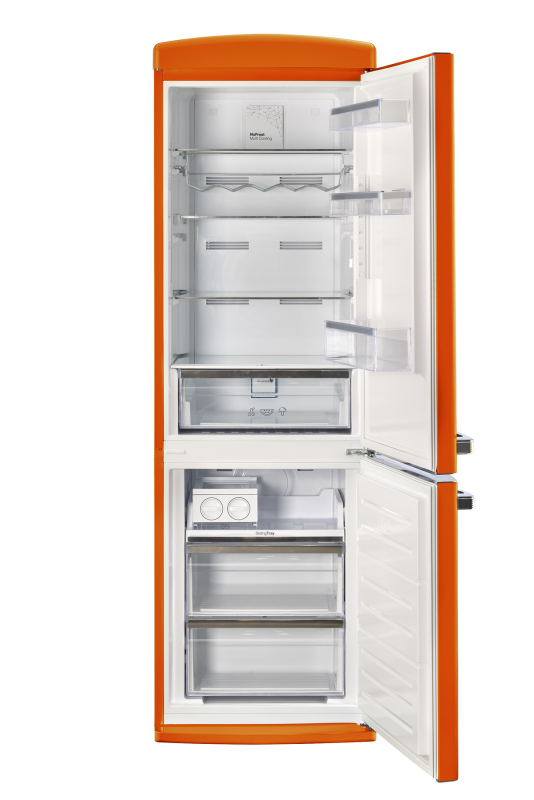 Classic Retro 12 cu. ft. Bottom Freezer Refrigerator in Creamsicle UGP340LOAC
