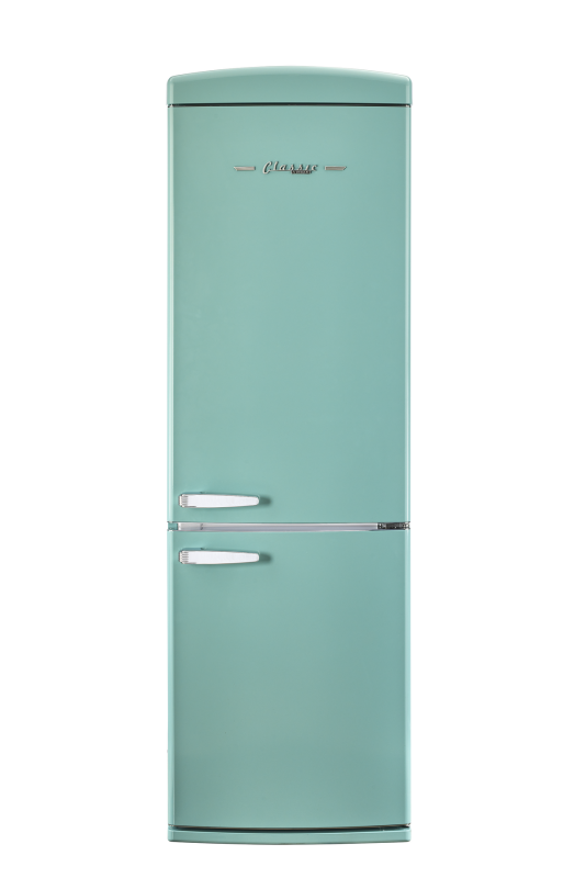 Classic Retro 23.8 in 11.7 cu. ft. Frost Free Retro Bottom Freezer Refrigerator UGP340LTAC