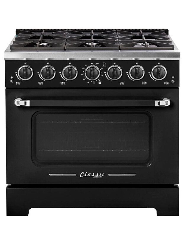 36' Classic Retro Range with FR Triple Crown Burner UGP36CRB