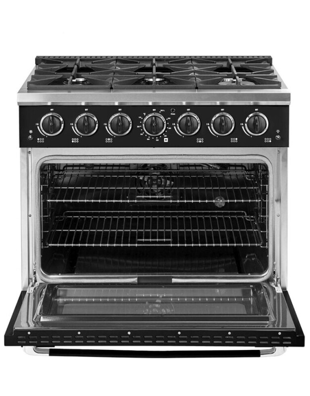 36' Classic Retro Range with FR Triple Crown Burner UGP36CRB