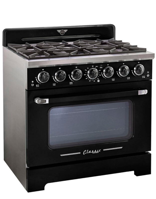 36' Classic Retro Range with FR Triple Crown Burner UGP36CRB