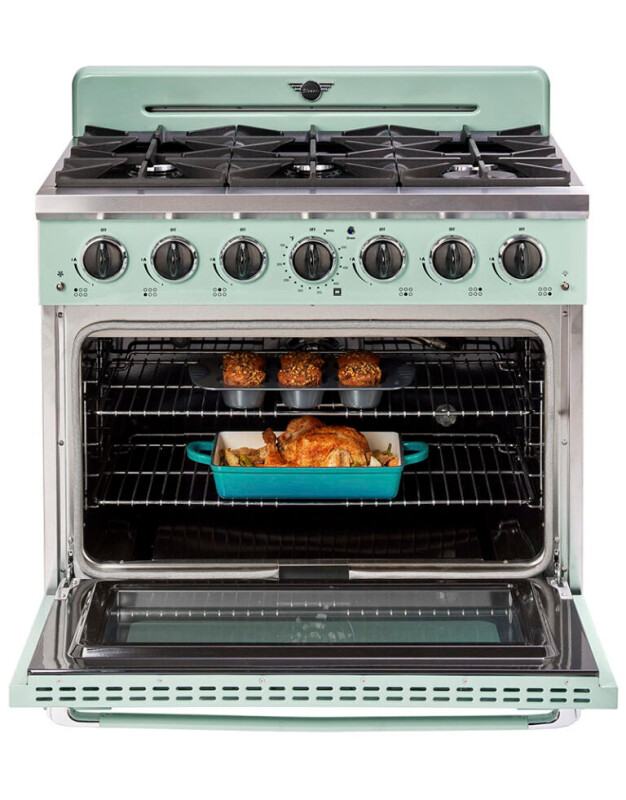 36' Classic Retro Range with FR Triple Crown Burner UGP36CRLG