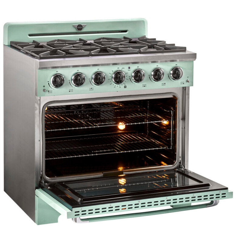 36' Classic Retro Range with FR Triple Crown Burner UGP36CRLG