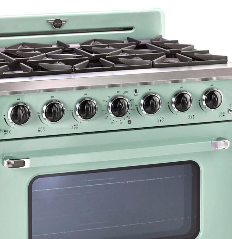 36' Classic Retro Range with FR Triple Crown Burner UGP36CRLG