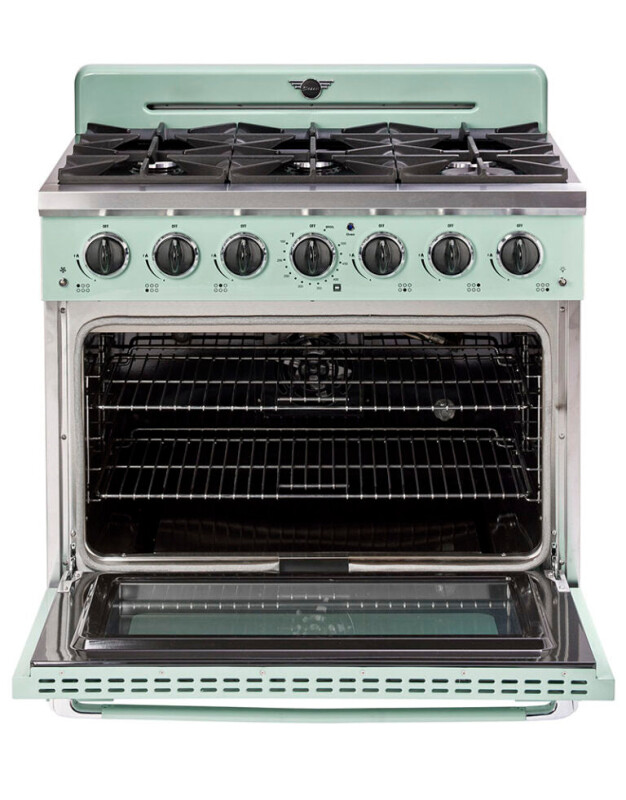 36' Classic Retro Range with FR Triple Crown Burner UGP36CRLG