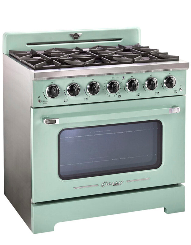 36' Classic Retro Range with FR Triple Crown Burner UGP36CRLG