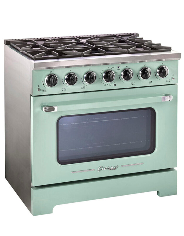 36' Classic Retro Range with FR Triple Crown Burner UGP36CRLG