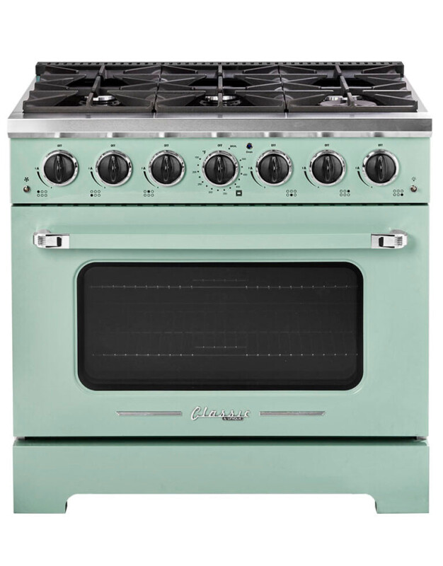 36' Classic Retro Range with FR Triple Crown Burner UGP36CRLG
