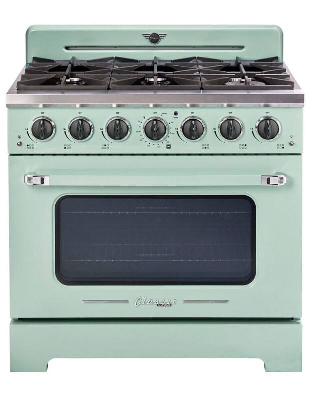 36' Classic Retro Range with FR Triple Crown Burner UGP36CRLG