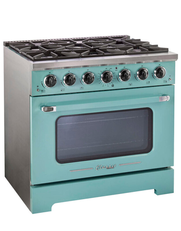 36' Classic Retro Range with FR Triple Crown Burner UGP36CRT