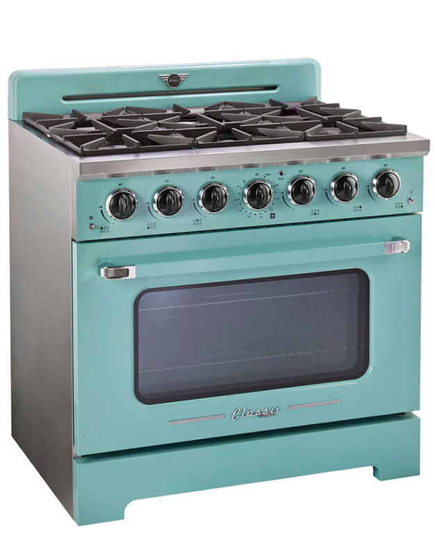 36' Classic Retro Range with FR Triple Crown Burner UGP36CRT
