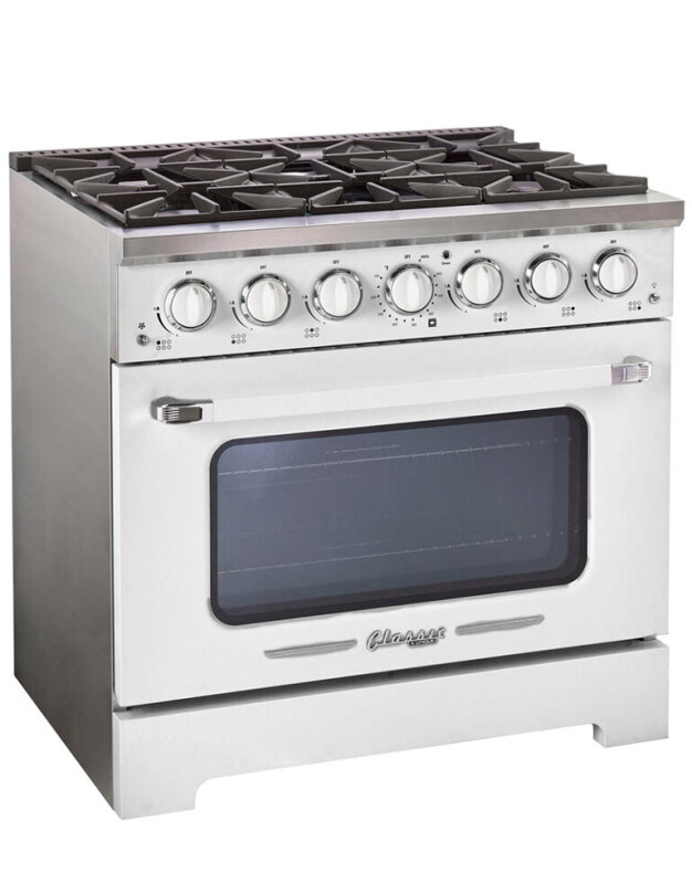36' Classic Retro Range with FR Triple Crown Burner UGP36CRW