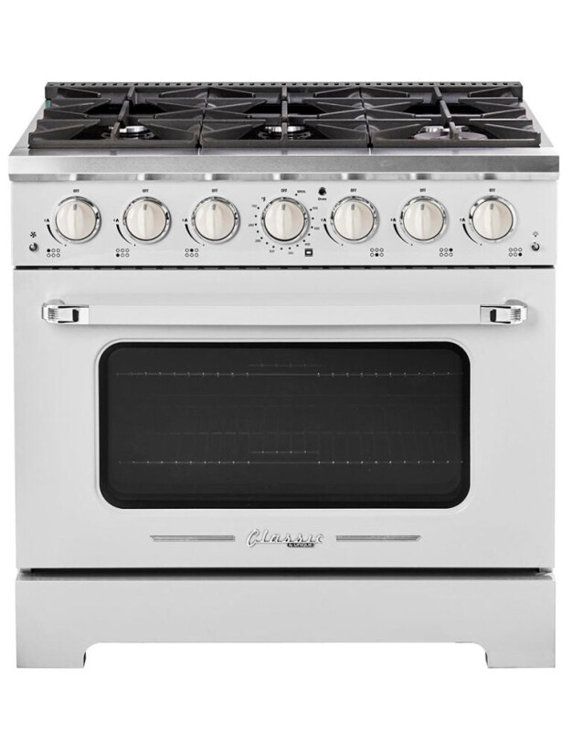 36' Classic Retro Range with FR Triple Crown Burner UGP36CRW