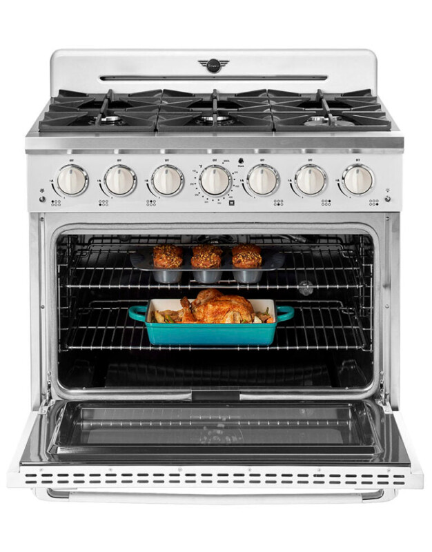 36' Classic Retro Range with FR Triple Crown Burner UGP36CRW