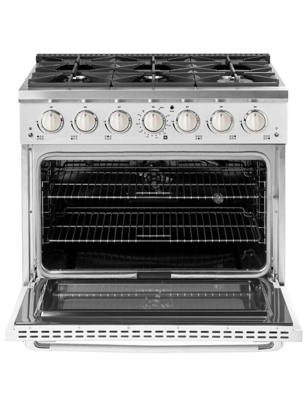 36' Classic Retro Range with FR Triple Crown Burner UGP36CRW