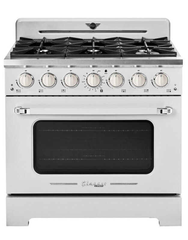 36' Classic Retro Range with FR Triple Crown Burner UGP36CRW