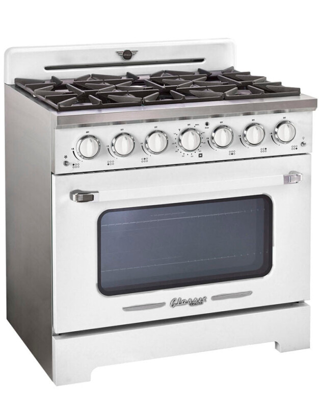 36' Classic Retro Range with FR Triple Crown Burner UGP36CRW