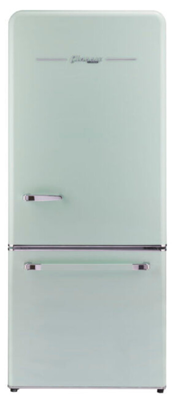 Classic Retro 30 in 17.7 cu. ft. Frost Free Retro Bottom Freezer Refrigerator UGP510LLGAC