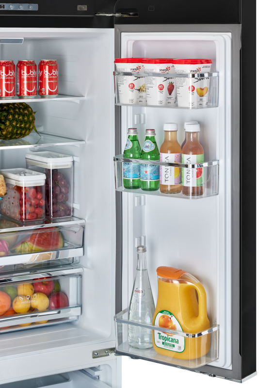 Classic Retro 36-inch 21.4 cu. ft. Frost Free French Door Counter Depth Refrigerator with Built-In Ice Maker® UGP595LBAC