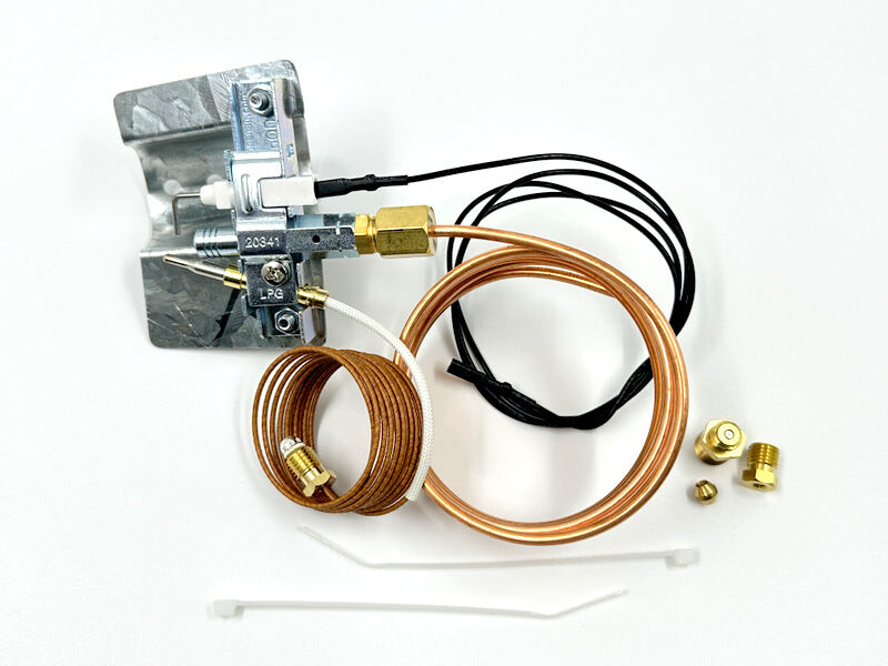 Pilot ODS Assembly (pilot, thermocouple, ignition needle, 0.2 mm NG Orifice & bracket) UGP-30G OF1; 20G OF1; 24G OF1; 24CR OF1; 30CR OF1 UGPDWWJ013251