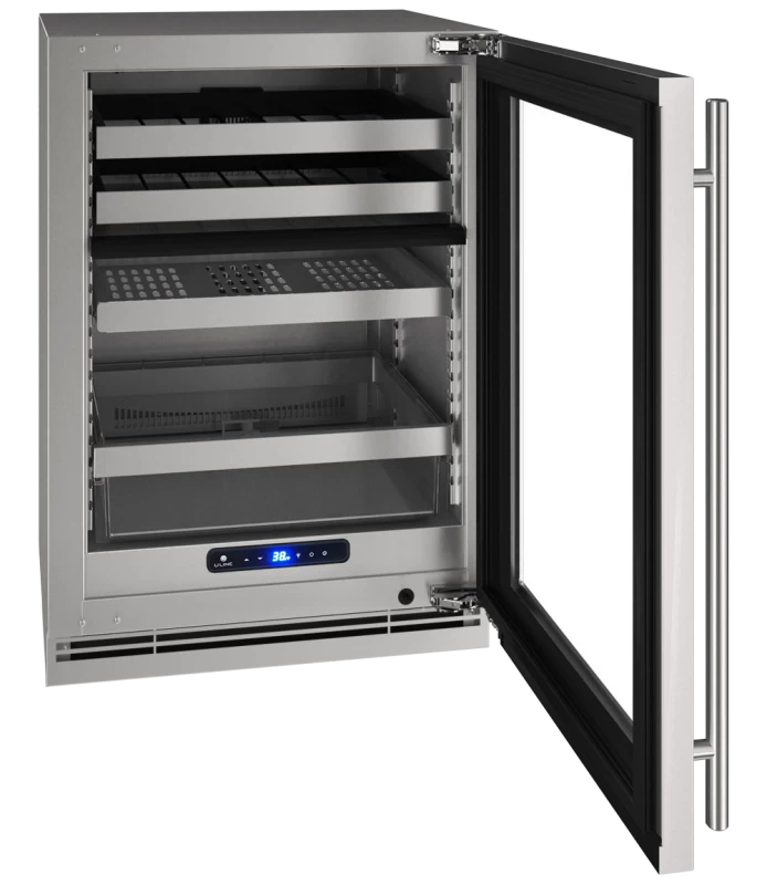 HBD524 24" Dual-Zone Beverage Center UHBD524SG01A