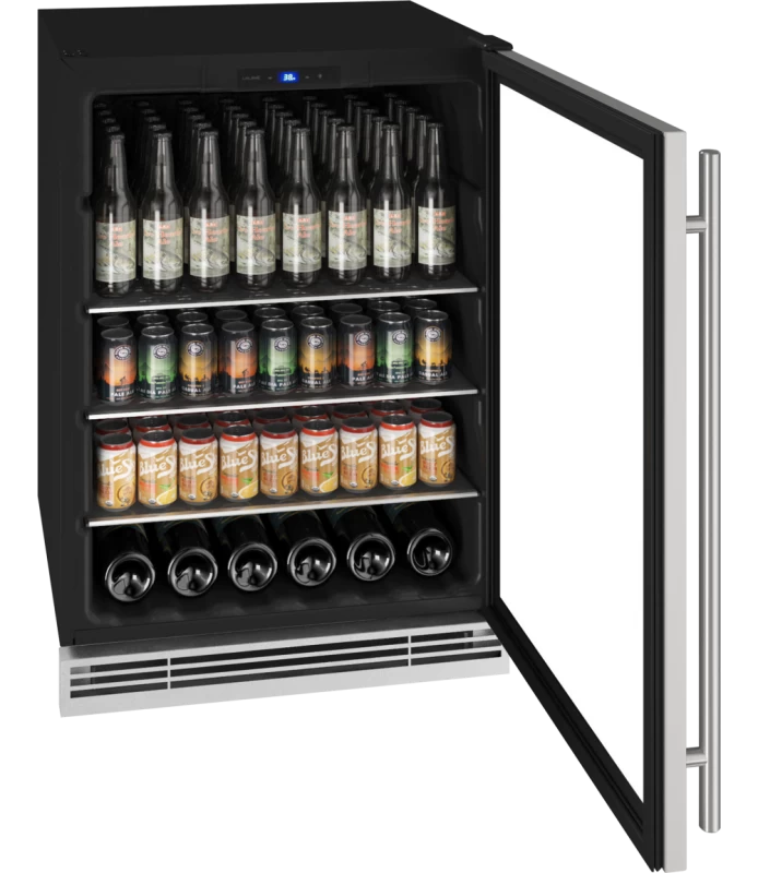 24" Beverage Center in Stainless Frame UHBV024SG01A