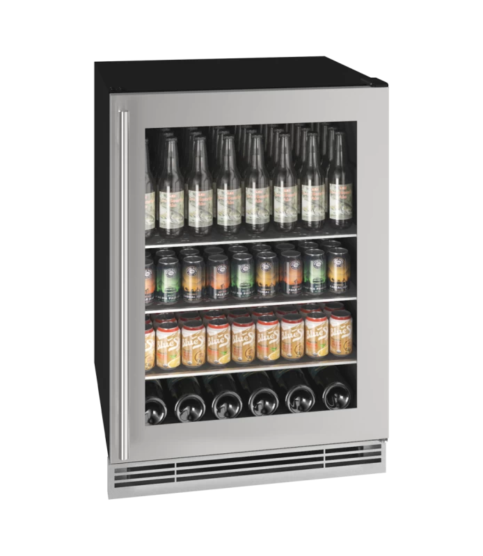 24" Beverage Center in Stainless Frame UHBV024SG01A