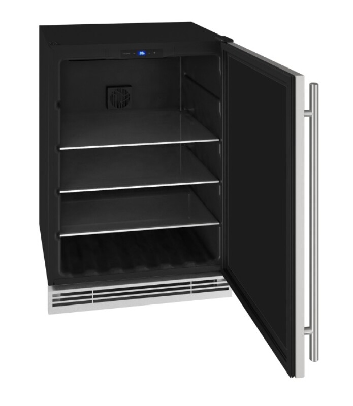 Beverage Center 24 In Reversible Hinge Stainless Solid 230v UHBV024SS02A