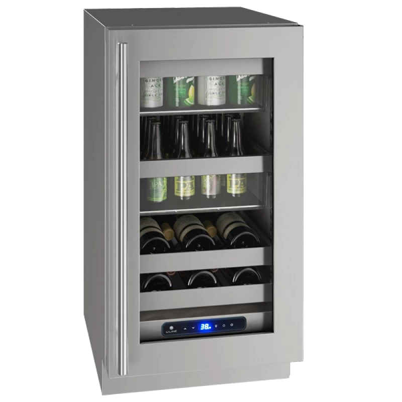 18" Beverage Center in Stainless Frame UHBV518SG41A