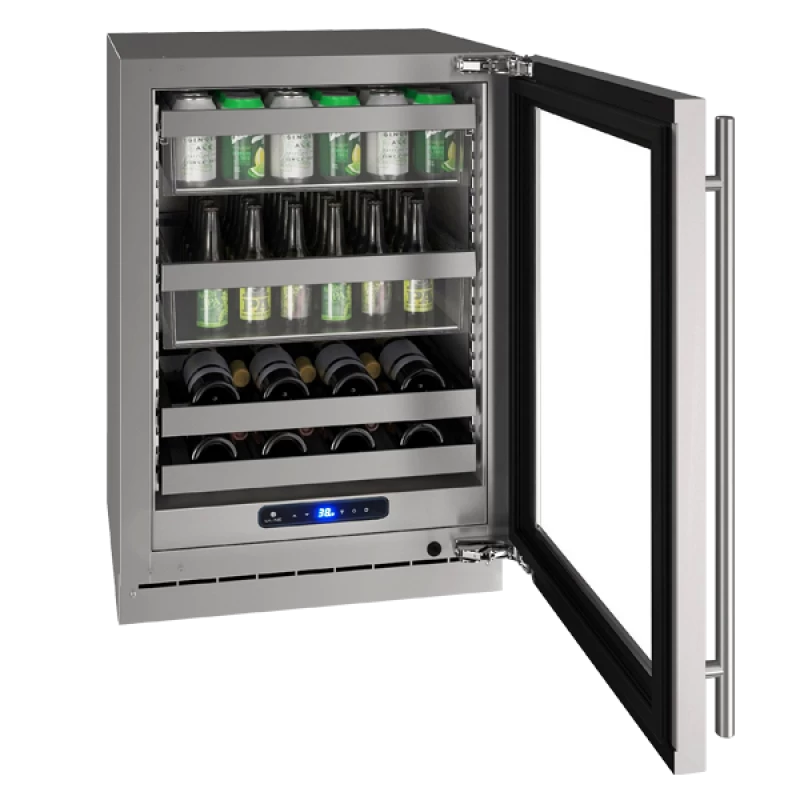 24" Beverage Center in Stainless Frame UHBV524SG41A