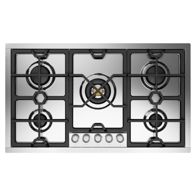 Panoramagic 36 inch Built-In Gas Cooktop with 5 Burners, in UHCPMT95SSLP