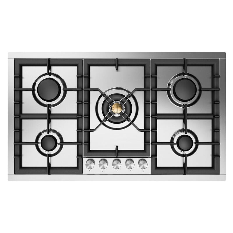 Professional Plus II 36 inch Built-In Gas Cooktop with Total Black Burners, in UHCPT95SS