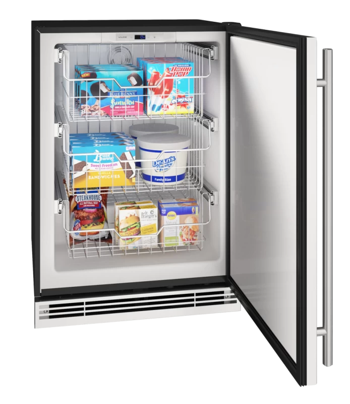 24" Convertible Freezer in Integrated Solid UHFZ124IS01B