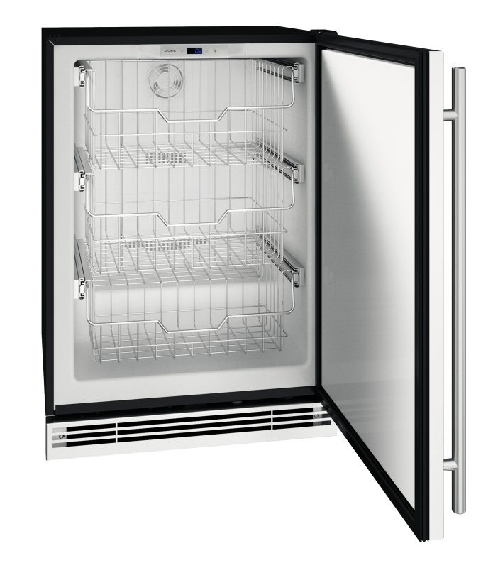 24" Convertible Freezer in Stainless Solid UHFZ124SS01B