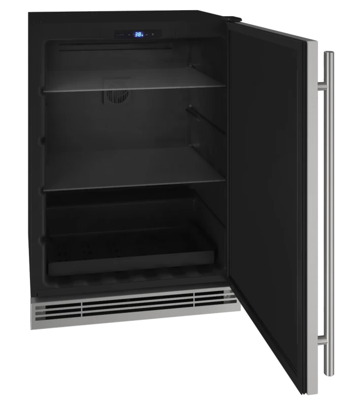 24" Refrigerator in Stainless Solid UHRE124SS81A