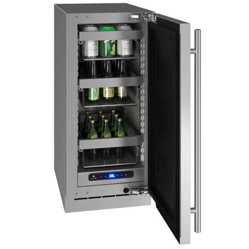 15" Refrigerator in Stainless Solid UHRE515SS01A