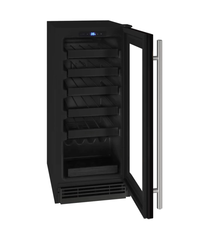 15" Wine Refrigerator in Black Frame UHWC115BG01A