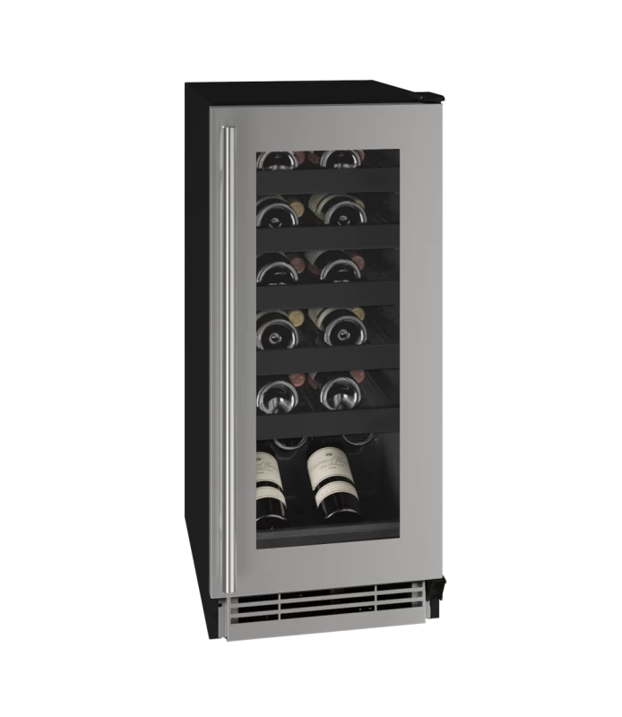 15" Wine Refrigerator in Stainless Frame UHWC115SG01A