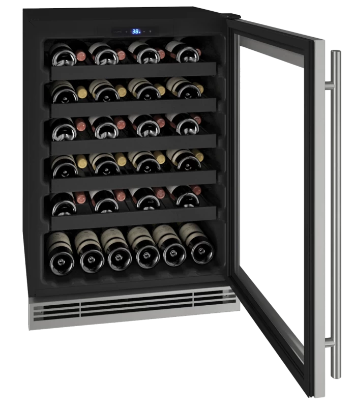 24" Wine Refrigerator in Stainless Frame UHWC124SG01A