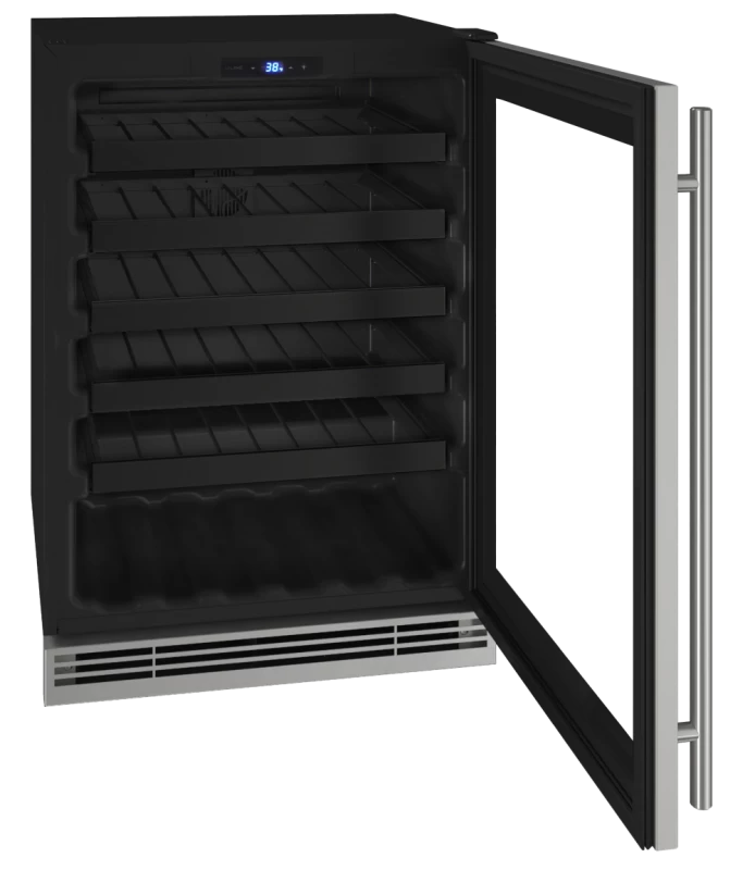 24" Wine Refrigerator in Stainless Frame UHWC124SG01A