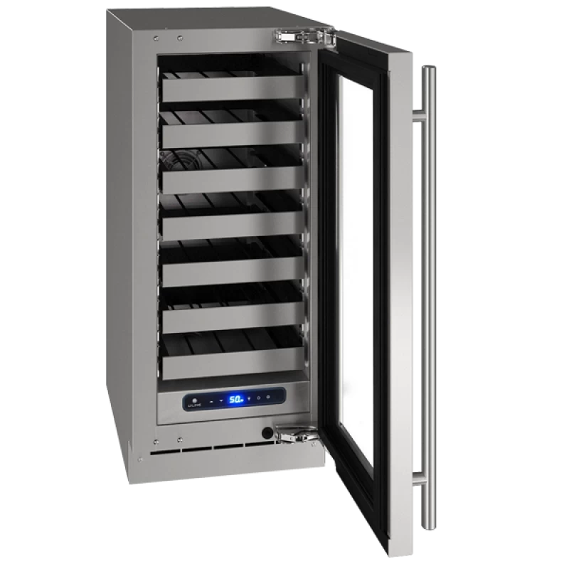 15" Wine Refrigerator in Stainless Frame UHWC515SG41A