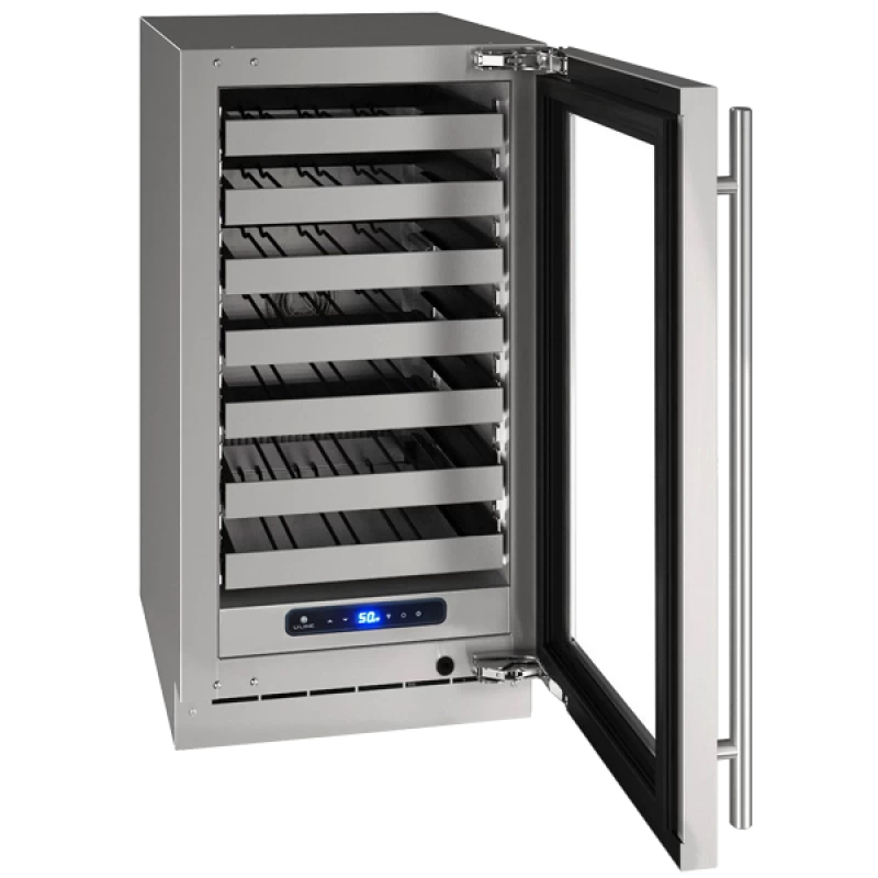 18" Wine Refrigerator in Stainless Frame UHWC518SG51A