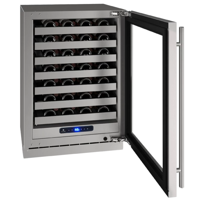24" Wine Refrigerator in Stainless Frame UHWC524SG51A