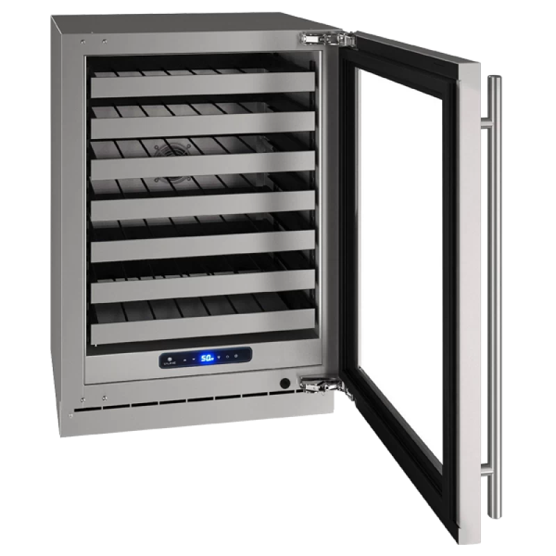 24" Wine Refrigerator in Stainless Frame UHWC524SG51A