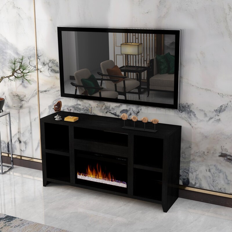 Urban Loft 62" Fireplace Console UL5201MOC