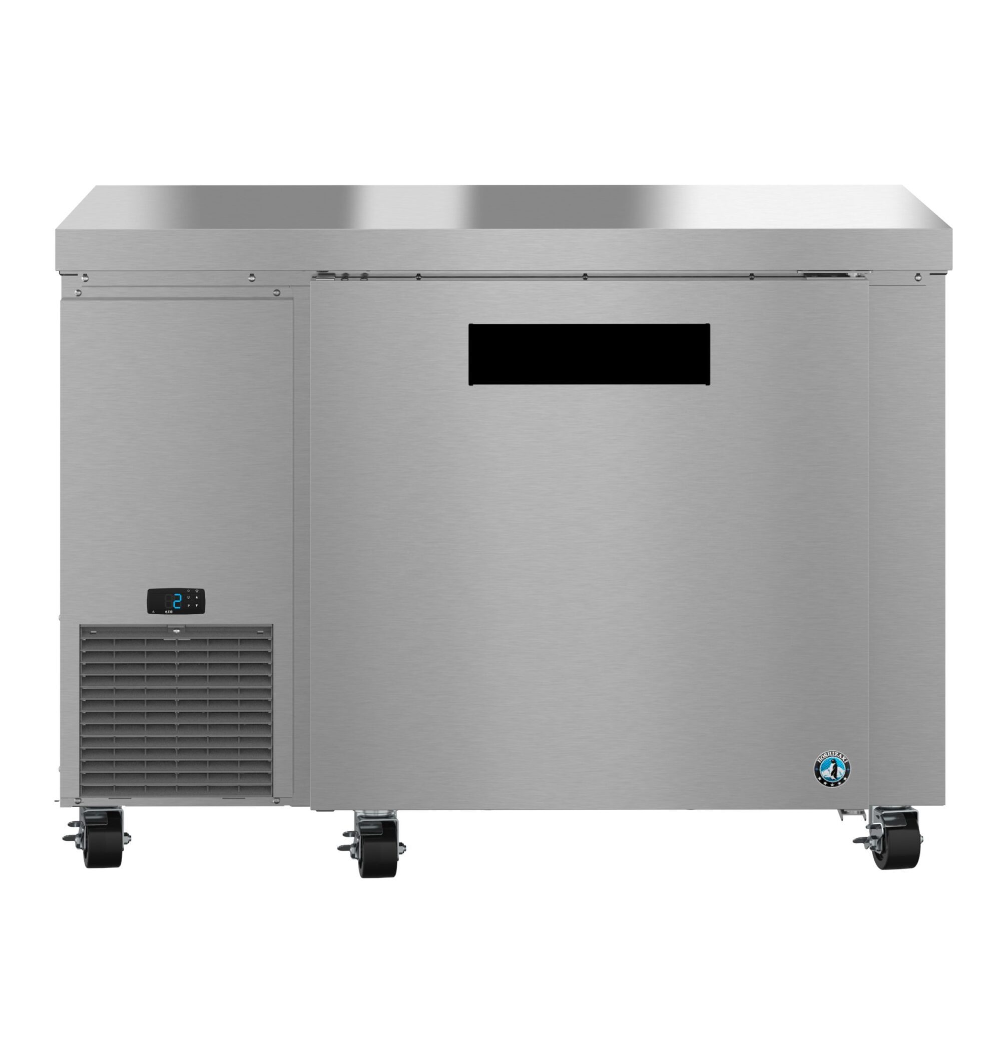 ULF46B, Side Mount Freezer, Single Section Undercounter, Stainless Door ULF46B