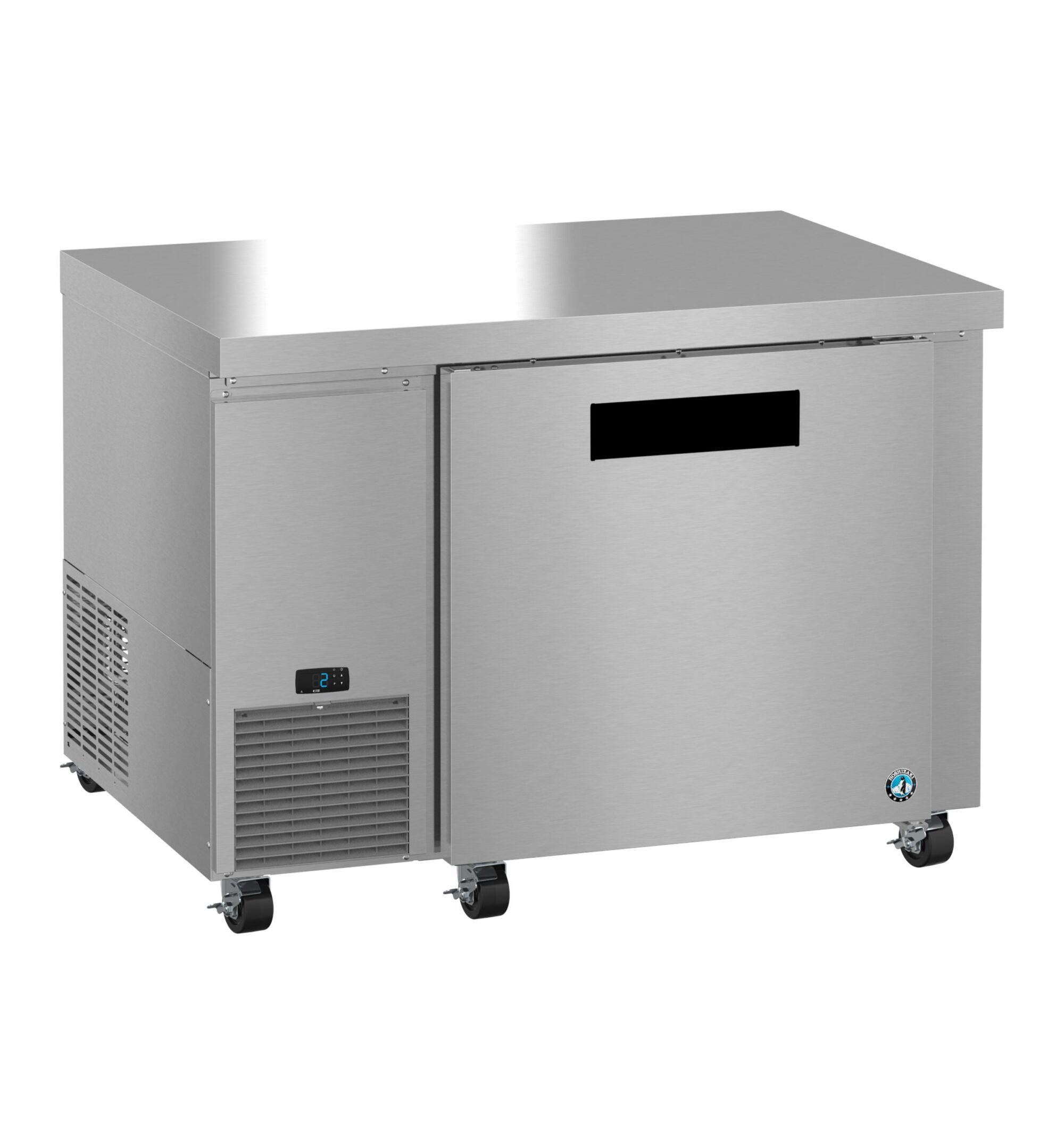 ULF46B, Side Mount Freezer, Single Section Undercounter, Stainless Door ULF46B